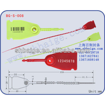 Sello de seguridad de plástico ambiental BG-S-008